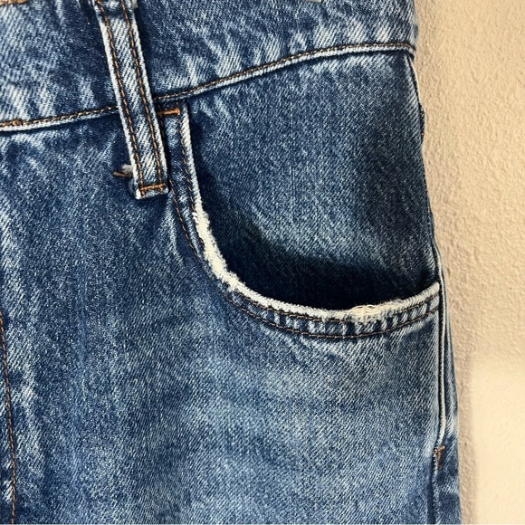 TRIARCHY High Rise Slim Fit Straight Leg Jeans - Picture 6 of 12